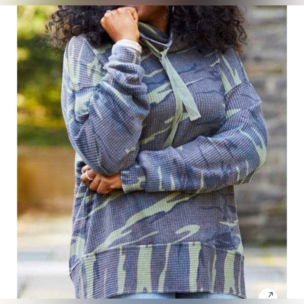 Altar'd State Camo Sweatshirt